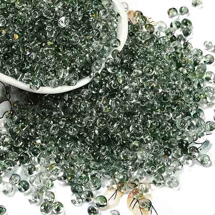 6/0 Spray Paint Glass Seed Beads X1-SEED-H003-11I-1