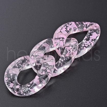 Transparent Acrylic Linking Rings OACR-N009-014A-11-1