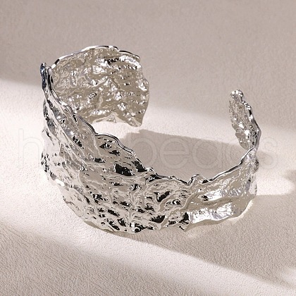 304 Stainless Steel Cuff Bangles BJEW-S167-01P-1