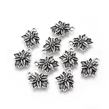 Tibetan Style Alloy Pendants TIBEP-GC103-AS-NR-1
