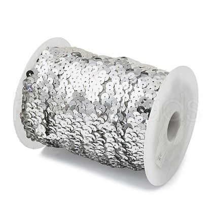 10M Eco-Friendly Plastic Paillette Beads PVC-XCP0001-03-1