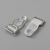 Alloy with Plastic Underwear Strap Adjustment Buckles FIND-WH0417-30-2
