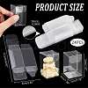 Transparent PET Tea Storage Boxes CON-WH0106-08C-2
