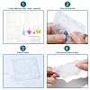 DIY Mixed Shapes Charm Pendant Silicone Molds for DIY Earring Making DIY-YW0009-42-4