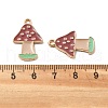 Thanksgiving Day Alloy Enamel Pendants ENAM-D060-01H-KCG-3