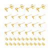 Unicraftale 50Pcs 304 Stainless Steel Stud Earring Findings STAS-UN0059-19-1