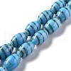 Handmade Gold Sand Lampwork Beads LAMP-F020-35B-1