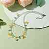 Glass with Topaz Jade Beaded Necklaces NJEW-JN04680-03-2