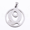 304 Stainless Steel Pendants STAS-K162-070P-2