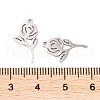 Non-Tarnish 5Pcs 201 Stainless Steel Pendants STAS-M056-06P-3