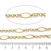 304 Stainless Steel Rhombus with Rolo Chains CHS-R020-07G-01-2