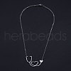 201 Stainless Steel Pendant Necklaces NJEW-S105-JN526-1-2