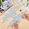 Sew on Flower Appliques PATC-WH0005-42C-3