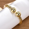 Brass Cuff Bangles BJEW-Q060-02G-2