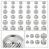 ARRICRAFT 80Pcs 8 Styles 304 Stainless Steel Bead STAS-AR0002-04-6