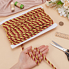 20 Yards 3-Ply Polyester Twisted Cord OCOR-WH0086-99B-04-3