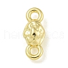 Alloy Textured Connector Charms PALLOY-F310-01G-03-1