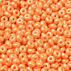 Baking Paint Luster Glass Seed Beads X1-SEED-B001-04A-10-3