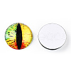 Glass Cabochons GGLA-T004-02-F-1