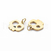 Ion Plating(IP) 316 Surgical Stainless Steel Charms X-STAS-N097-083-NR-2