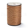 Round Waxed Polyester Thread String YC-D004-02D-016-1