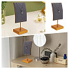 Velvet & Alloy Earrings Display Stands ODIS-WH0061-69A-5
