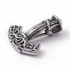 316 Surgical Stainless Steel Pendants STAS-G186-32AS-2