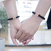 Globleland 40Pcs 2 Colors 201 Stainless Steel Linking Rings STAS-GL0001-05-5