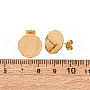 304 Stainless Steel Stud Earring Findings STAS-H436-21G-05-3