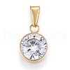 Cubic Zirconia Charms STAS-P216-09G-01-1