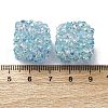 Resin Rhinestone Beads OACR-U009-01B-3