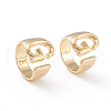 Brass Cuff Rings RJEW-L097-06G-1