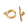 Ion Plating(IP) 304 Stainless Steel Toggle Clasps X-STAS-D142-04A-G-2