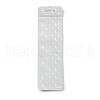 Rectangle Laser Plastic Yin-yang Zip Lock Gift Bags OPP-E004-01C-D02-2
