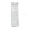 Rectangle Glitter Holographic Plastic Yin-yang Zip Lock Gift Bags OPP-E004-01C-D02-2