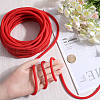 10M Round Rubber Elastic Cord Lanyard Rope EC-WH0008-02B-3