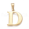 304 Stainless Steel Pendants STAS-F106-95G-D-1