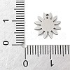 304 Stainless Steel Charms STAS-S174-03P-3