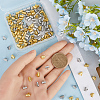 SOFPLATE 160Pcs 2 Colors Alloy Tube Bails FIND-SP0001-75-3