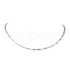 Non-Tarnish 304 Stainless Steel Rectangle link Chain Necklaces NJEW-JN04746-01-1