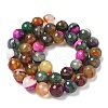 Natural Agate Beads Strands G-M437-C01-01Z-4