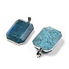 Natural Apatite Pendants G-B139-02P-08-2