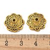 Tibetan Style Alloy Bead Caps TIBE-P003-81B-AG-2
