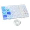 DIY Round Acrylic & ABS Plastic Imitation Pearl Beads Bracelets Jewelry Making Kits DIY-FS0007-41-6