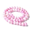 Electroplate Handmade Lampwork Beads Strands LAMP-S068-11J-2