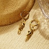 Stainless Steel Sea Horse Dangle Earrings for Women VT1314-1-1