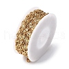 304 Stainless Steel Textured Dapped Chains CHS-G041-01G-3