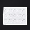 DIY Flat Round Wax Seal Stamp Silicone Mats AJEW-A038-01-3
