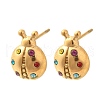 304 Stainless Steel Stud Earrings EJEW-F375-02G-2