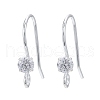 925 Sterling Silver Earring Hooks STER-S002-52-1
